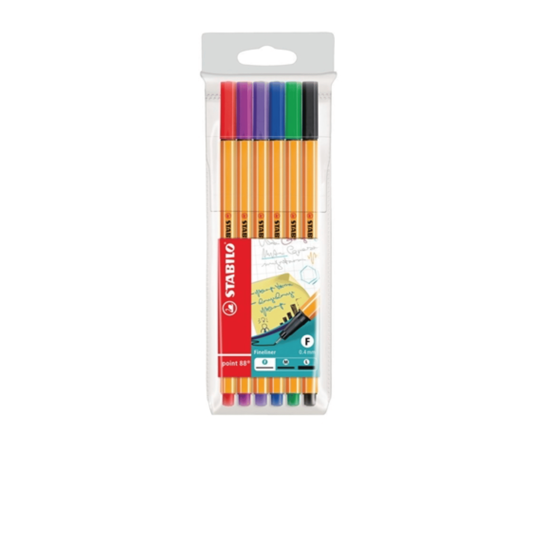 STABILO 88 POINT 6 RENK ASKILI PAKET (51002583)