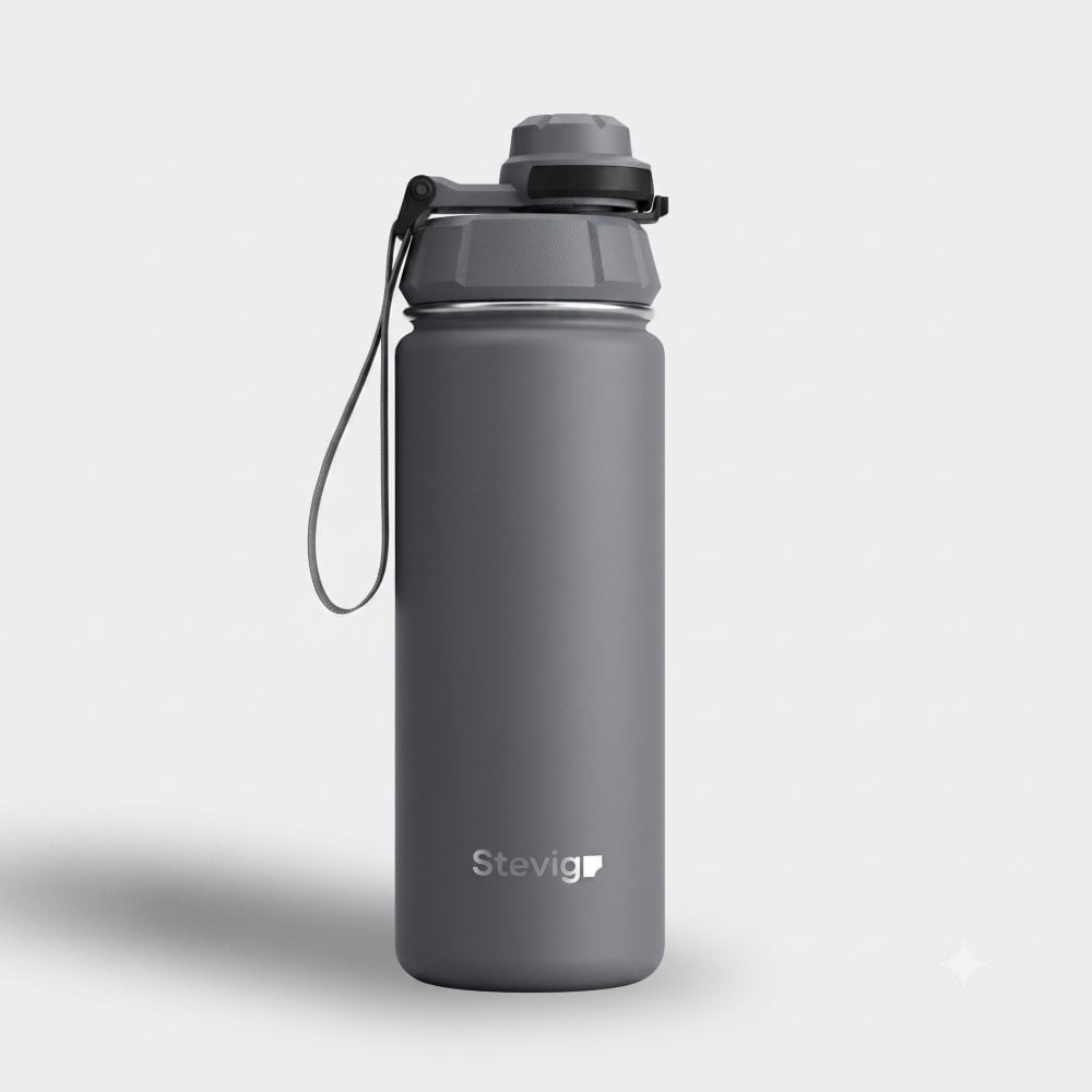 Stevig ST-209 500 ML Grey 1 Hand sızdırmaz çelik termos 