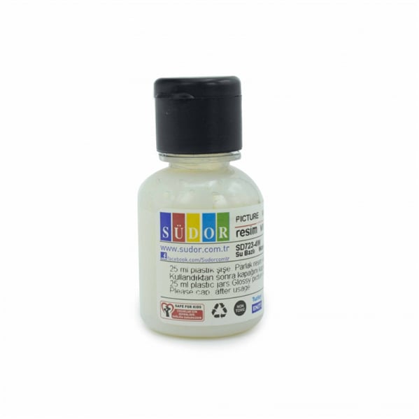 SÜDOR SD723-4W RESİM VERNİĞİ SU BAZLI 25 ML