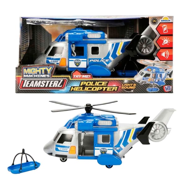 SUN POLİS HELİKOPTERİ SESLİ IŞIKLI 36 CM