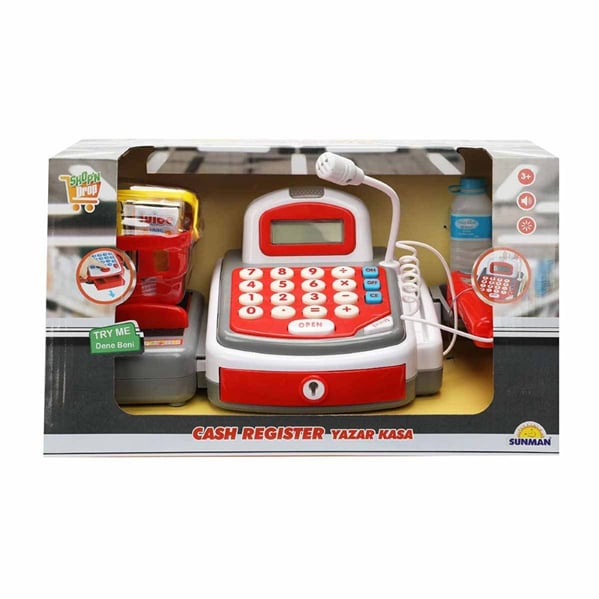 SUN-YFN-SPD-MARKET KASA SET MİKROFONLU/SEPETLİ SESLİ-2815N