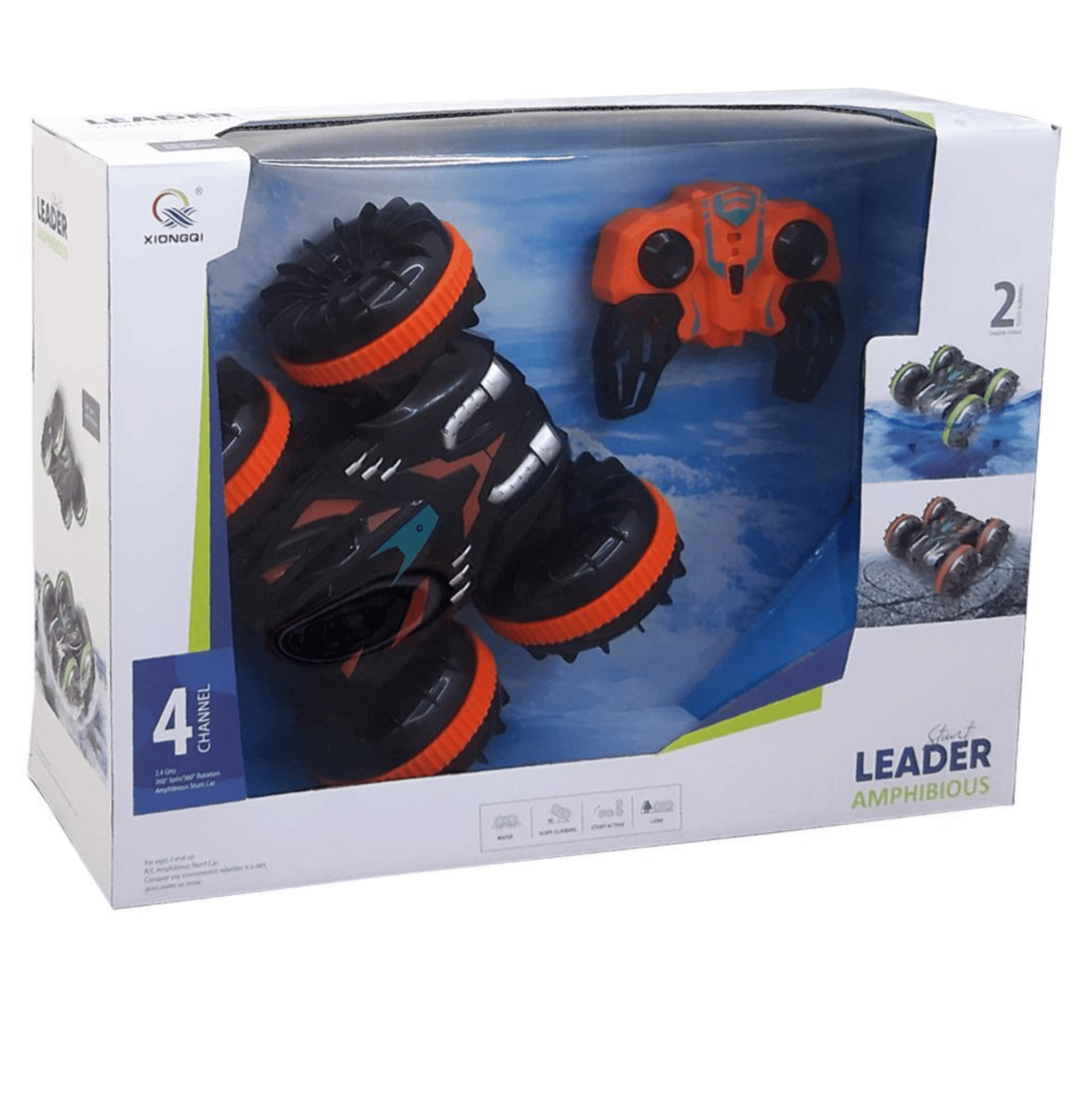 TIME TOYS CANEM ŞARJLI SUDA VE KARADA GİDEN KUMANDALI ARABA 989-01