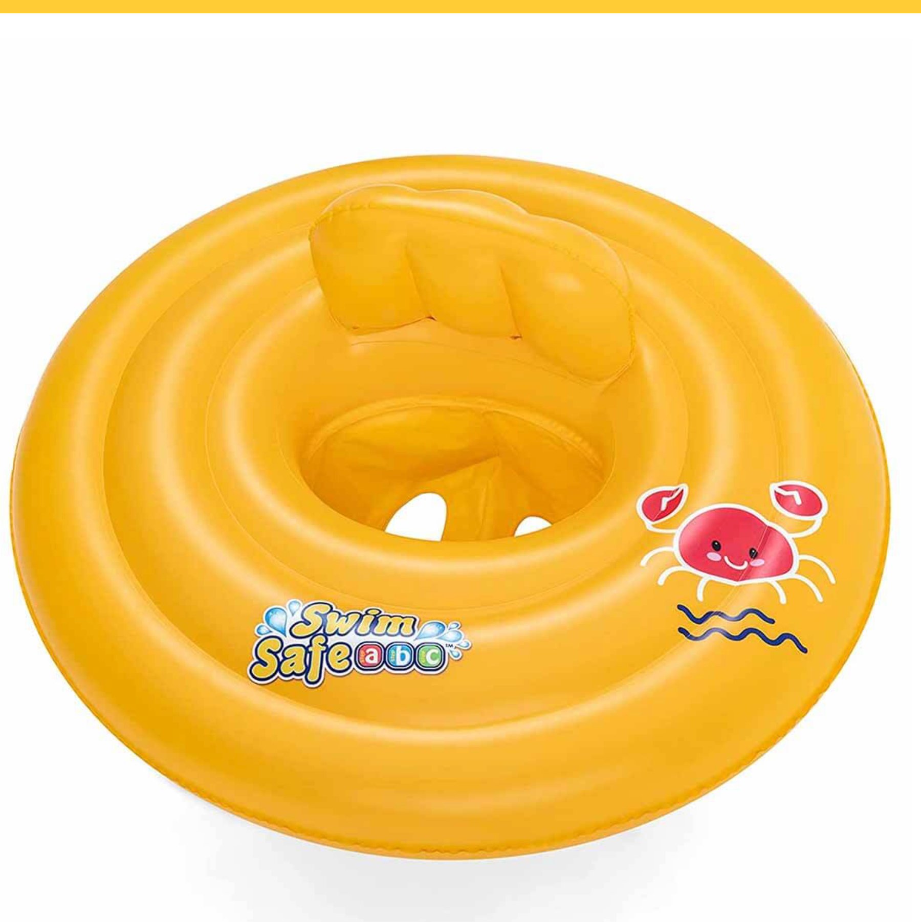 TIME TOYS KZLD-BW32096 LUKS SARI BABY FLOAT OTURAK 70CM