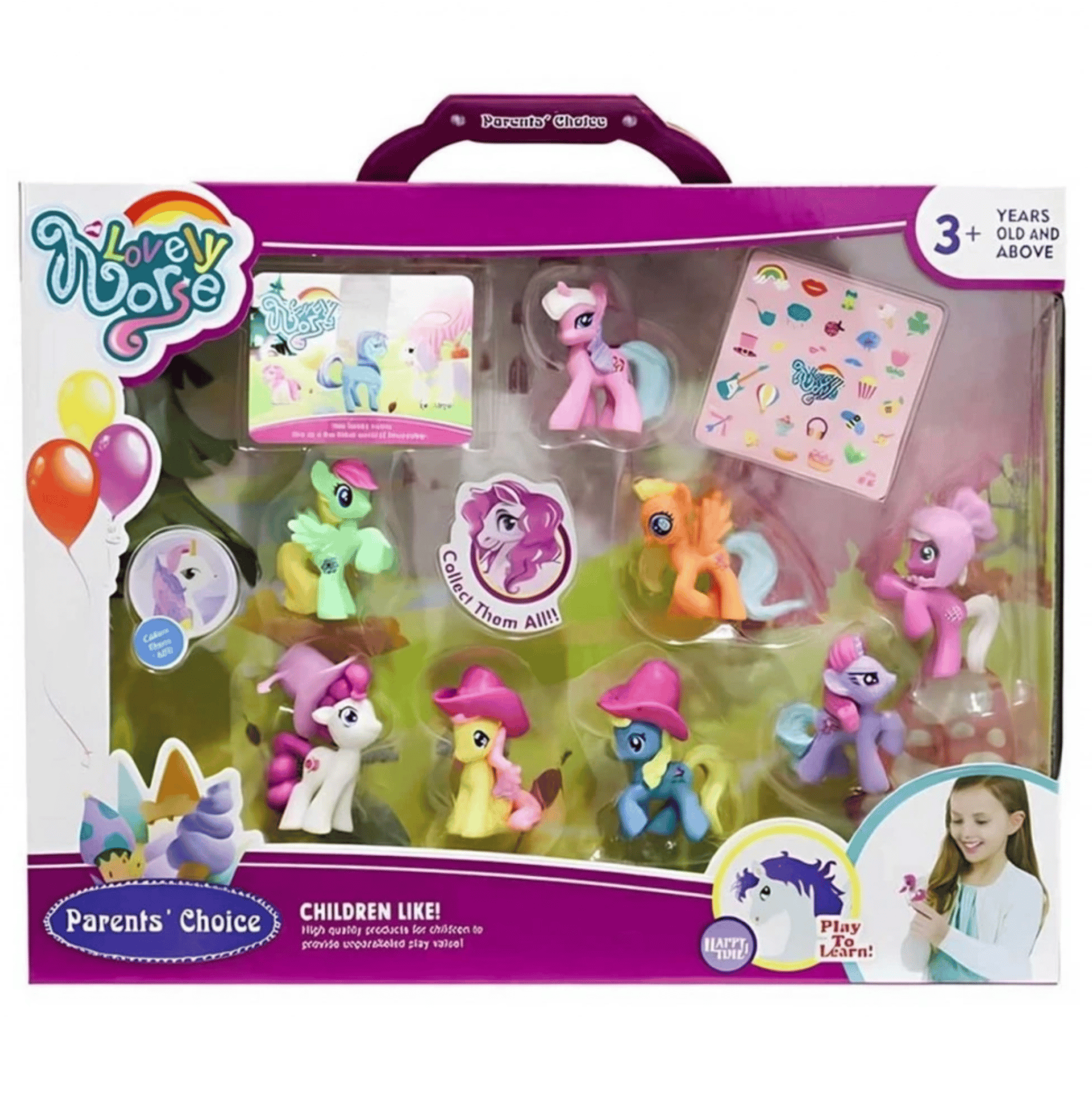 TIME TOYS PRESTİJ KUTULU 8 Lİ OYUNCAK SETİ