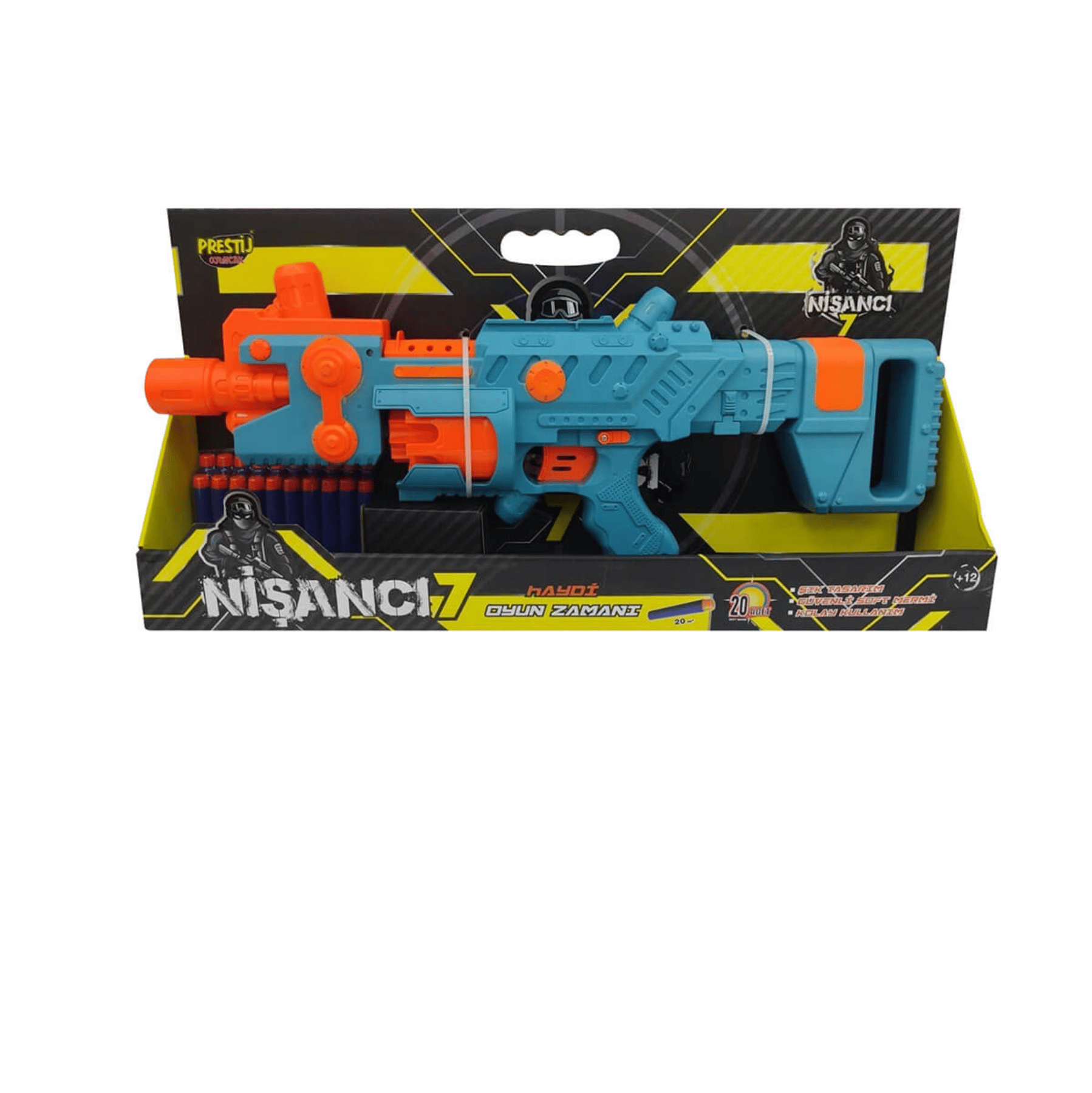 TIME TOYS PRESTİJ NİŞANCI PİLLİ DART ATICI
