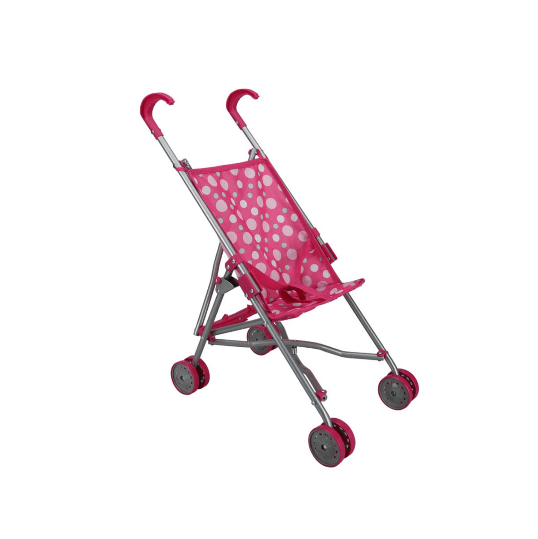 TIME TOYS SUN KATLANIR ÇİLEK DESENLİ METAL BASTON PUSET