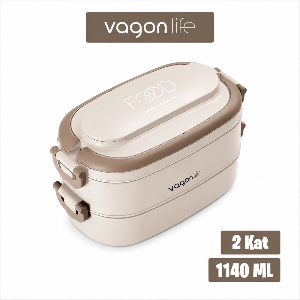 VAGONLİFE PASLANMAZ ÇELİK LUNCHBOX