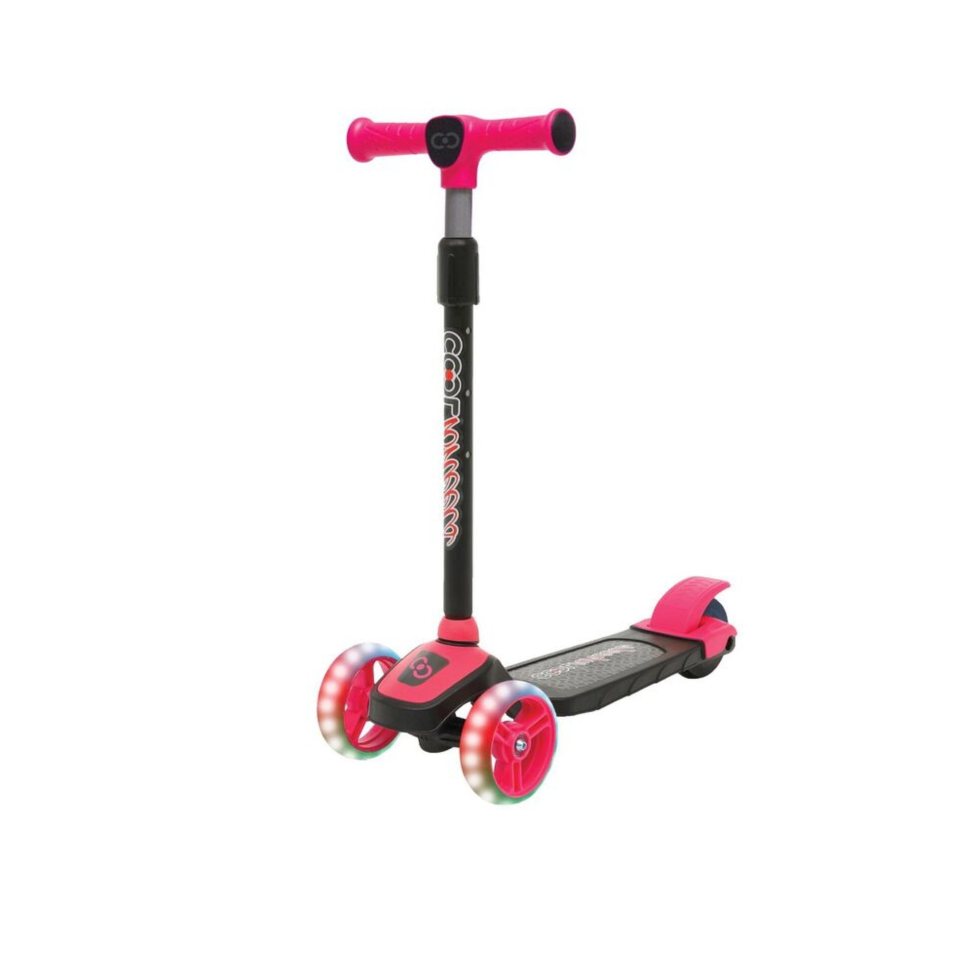 VARDEM IŞIKLI TWİST SCOOTER PEMBE