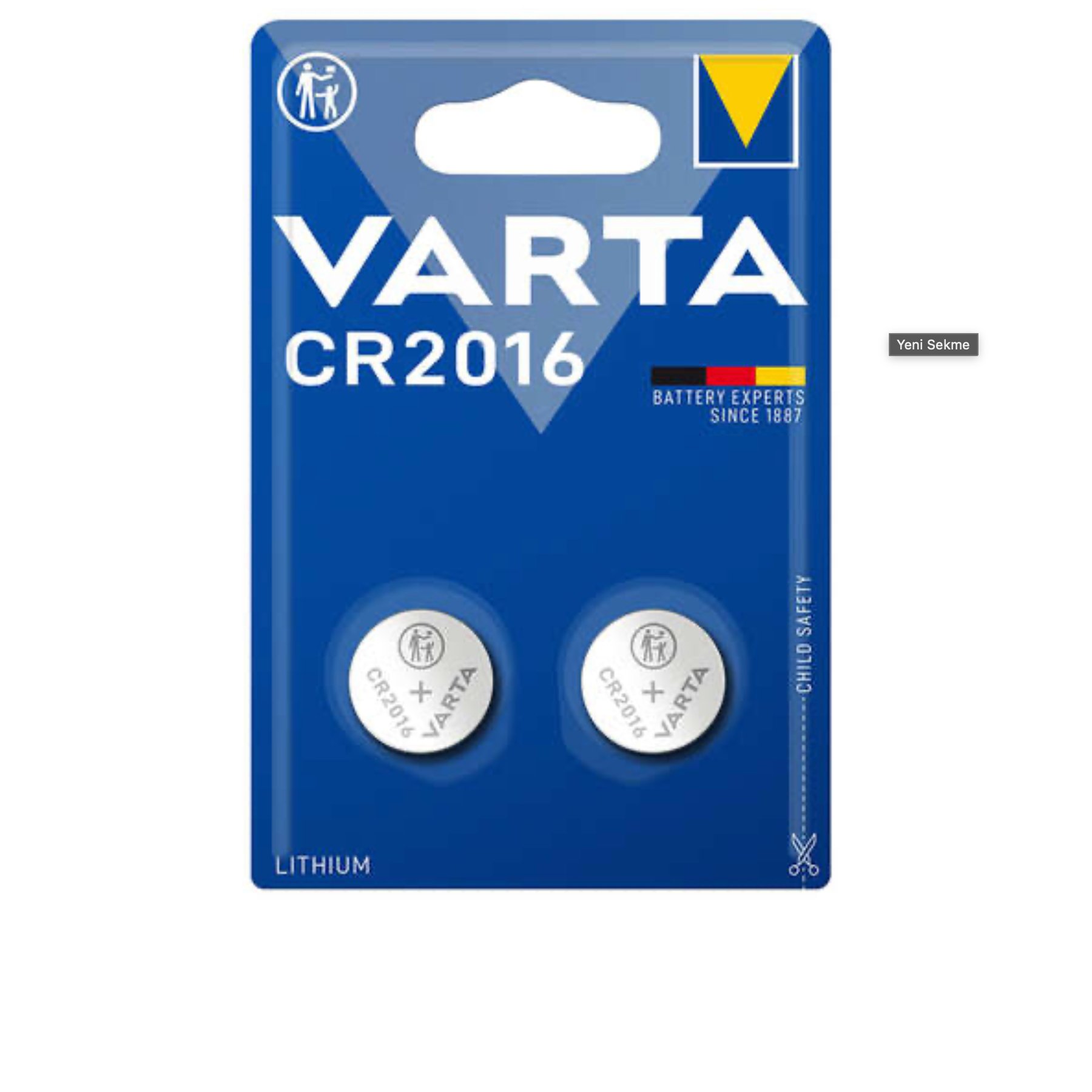 VARTA CR 2016 İKİLİ