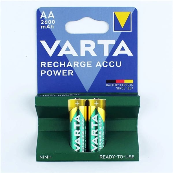 VARTA ŞARJLI 2600 MH 2 Lİ KALEM AA