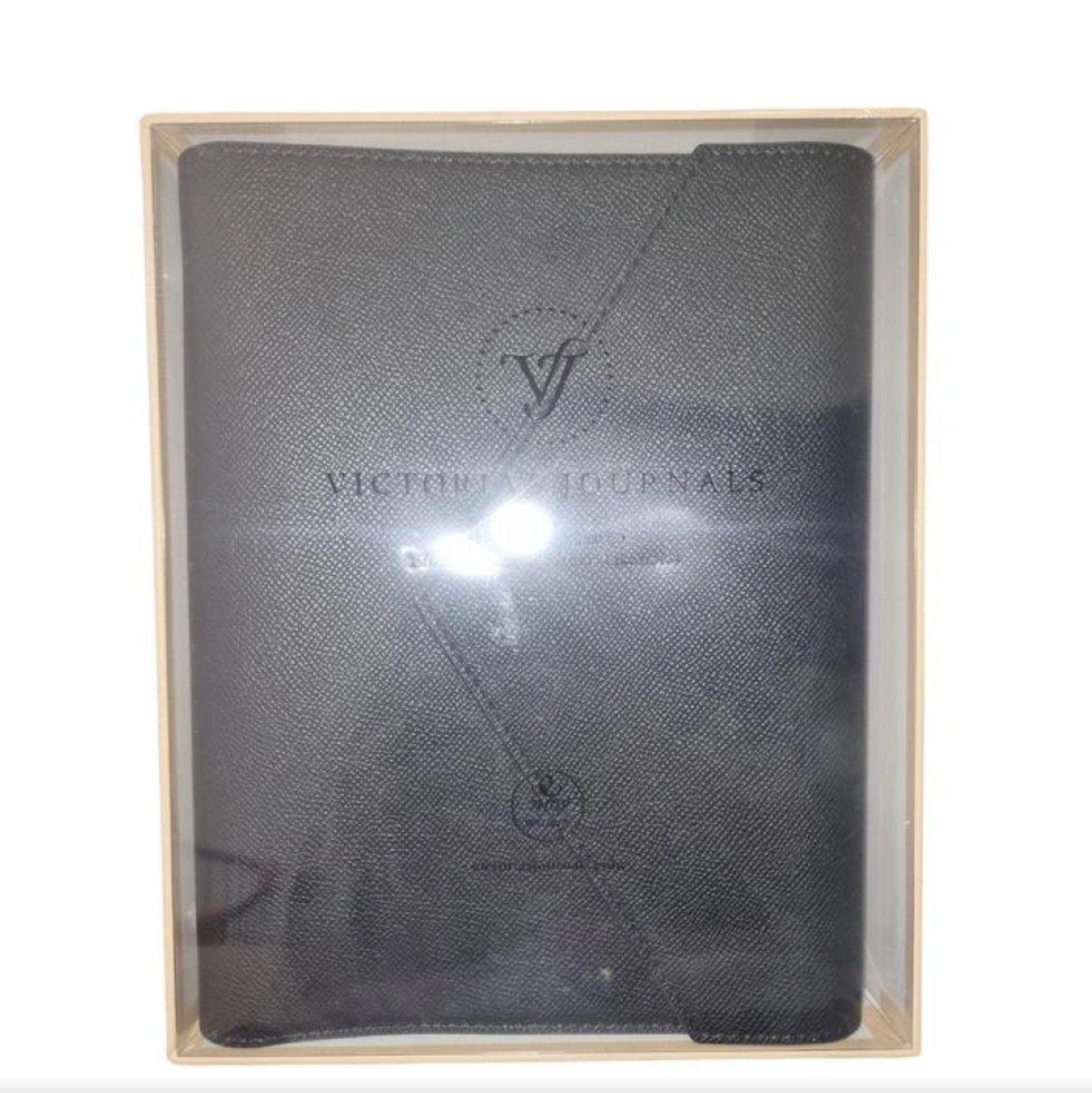 VJ MUSE VEGAN DERİ ORGANİZER DEFTER A5 DEĞİŞEBİLEN İÇ 120 GR 96 YP KUTULU SİYAH