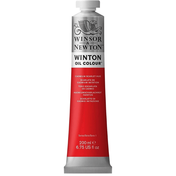 WINSOR NEWTON WINTON YAĞLI BOYA 200 ML CADMIUM SCARLET