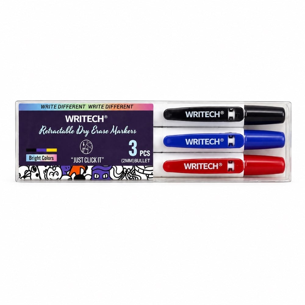 Writech W-709 Basmalı Tahta Kalemi 3 LÜ Set