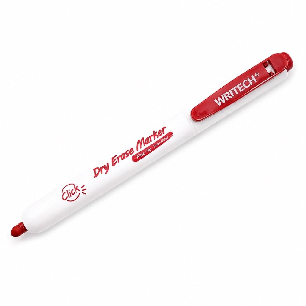 Writech W-709 Basmalı Tahta Kalemi Kırmızı