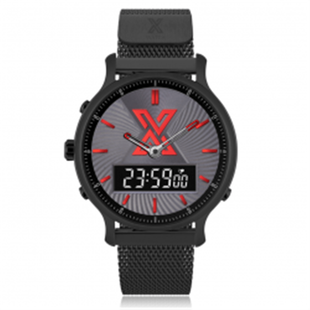 X WATCH DB BLACK&RED