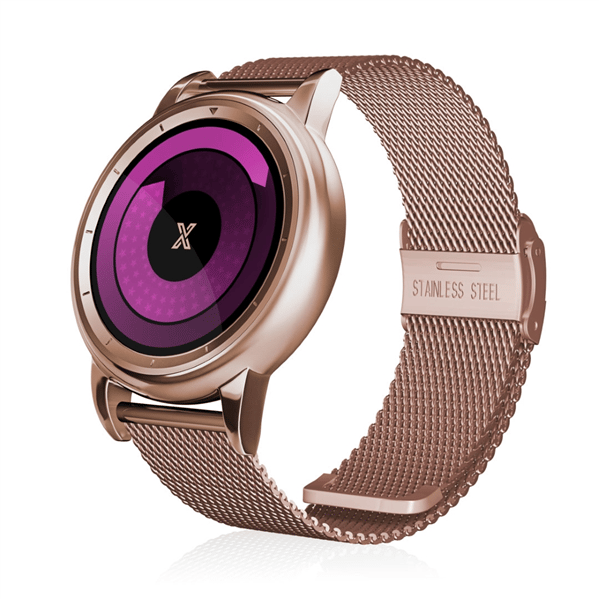 X Watch X2 Rose Gold Akıllı Saat Şık ve Fonksiyonel
