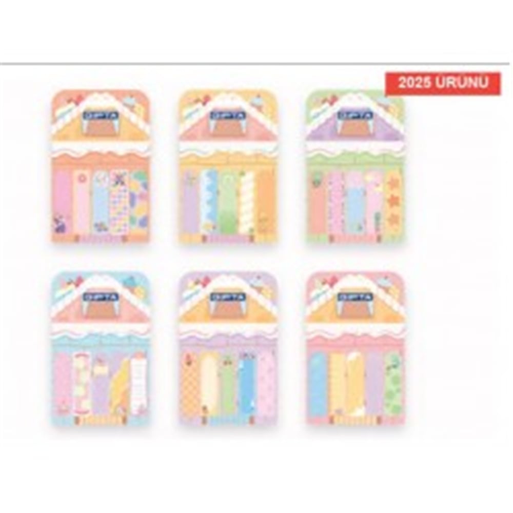 YAPIŞKANLI NOT-CANDY LİNES 20YP 5x12x42MM
