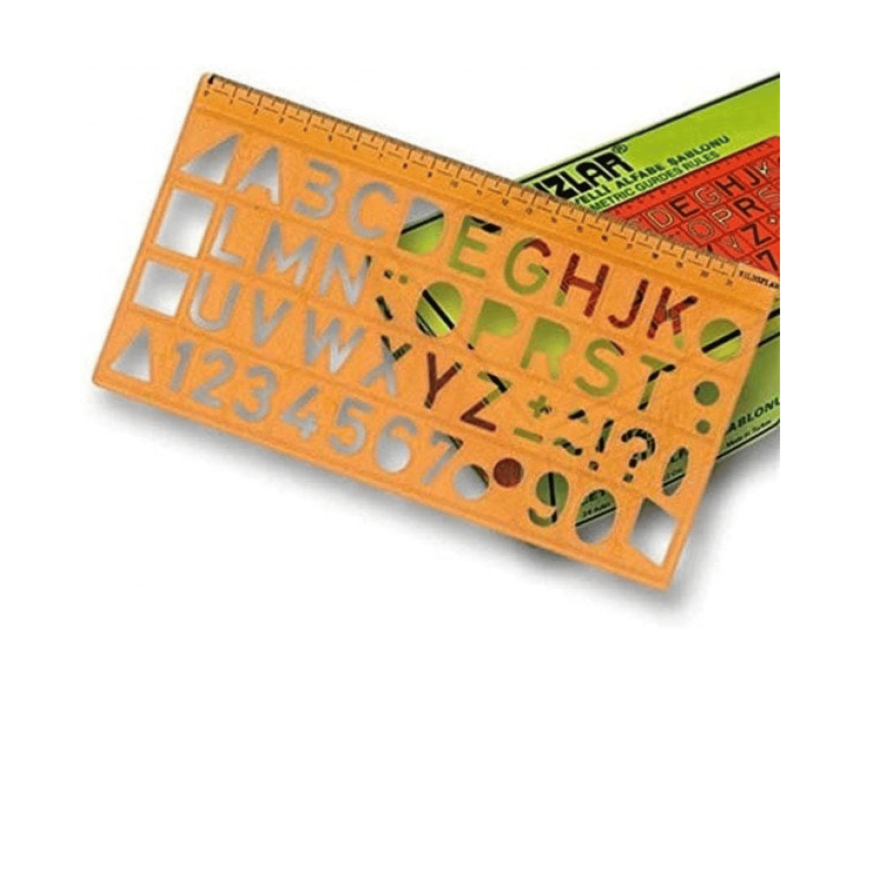 Yıldızlar Harf Şablonu 22 cm