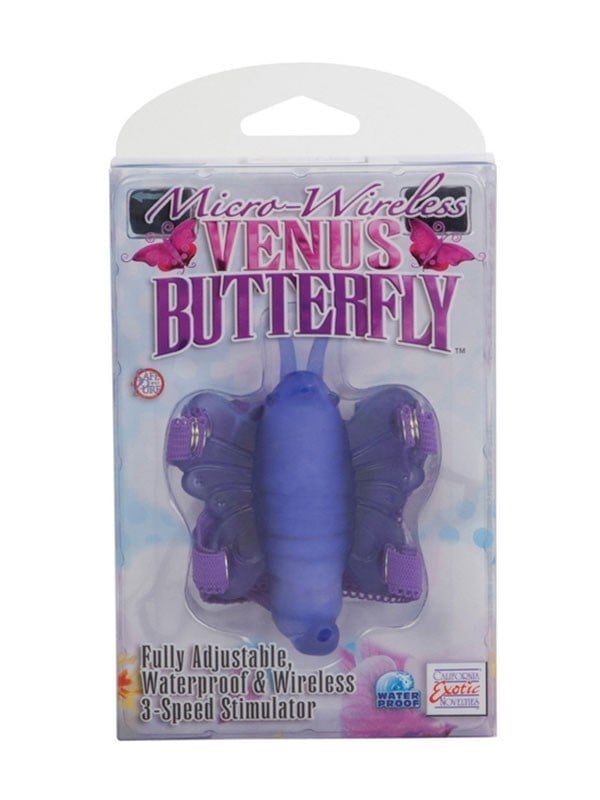 CalExotics Micro Wireless Venus Butterfly Titreşimli Orgazm Kiti | AYİPAYİP