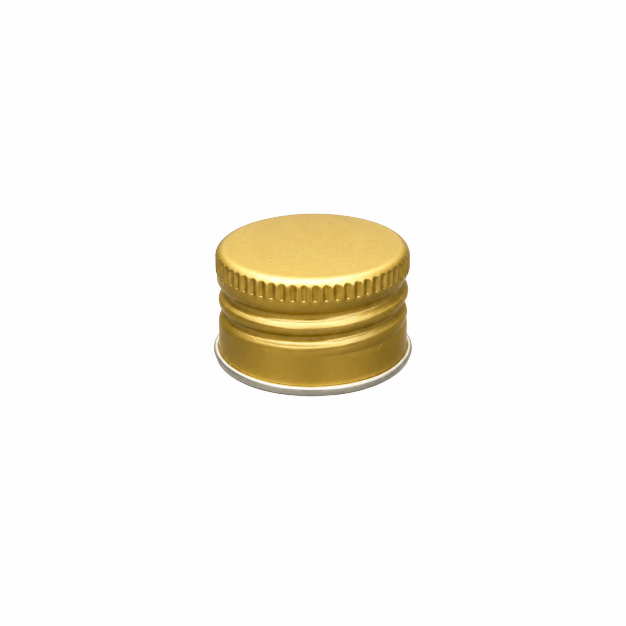 28/18 MM  Vidalı Alüminyum Gold Fleaga Şişe Kapağı 55 'li Paket