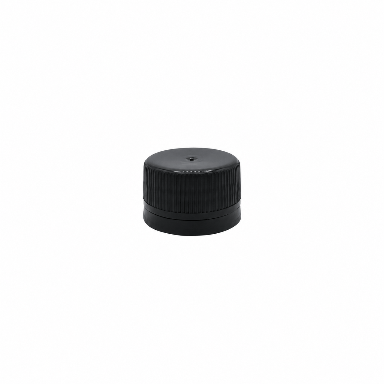 31,5*21 MM  Siyah Plastik Kilitli Cam Şişe Kapağı (Dorica) 30'lu Paket