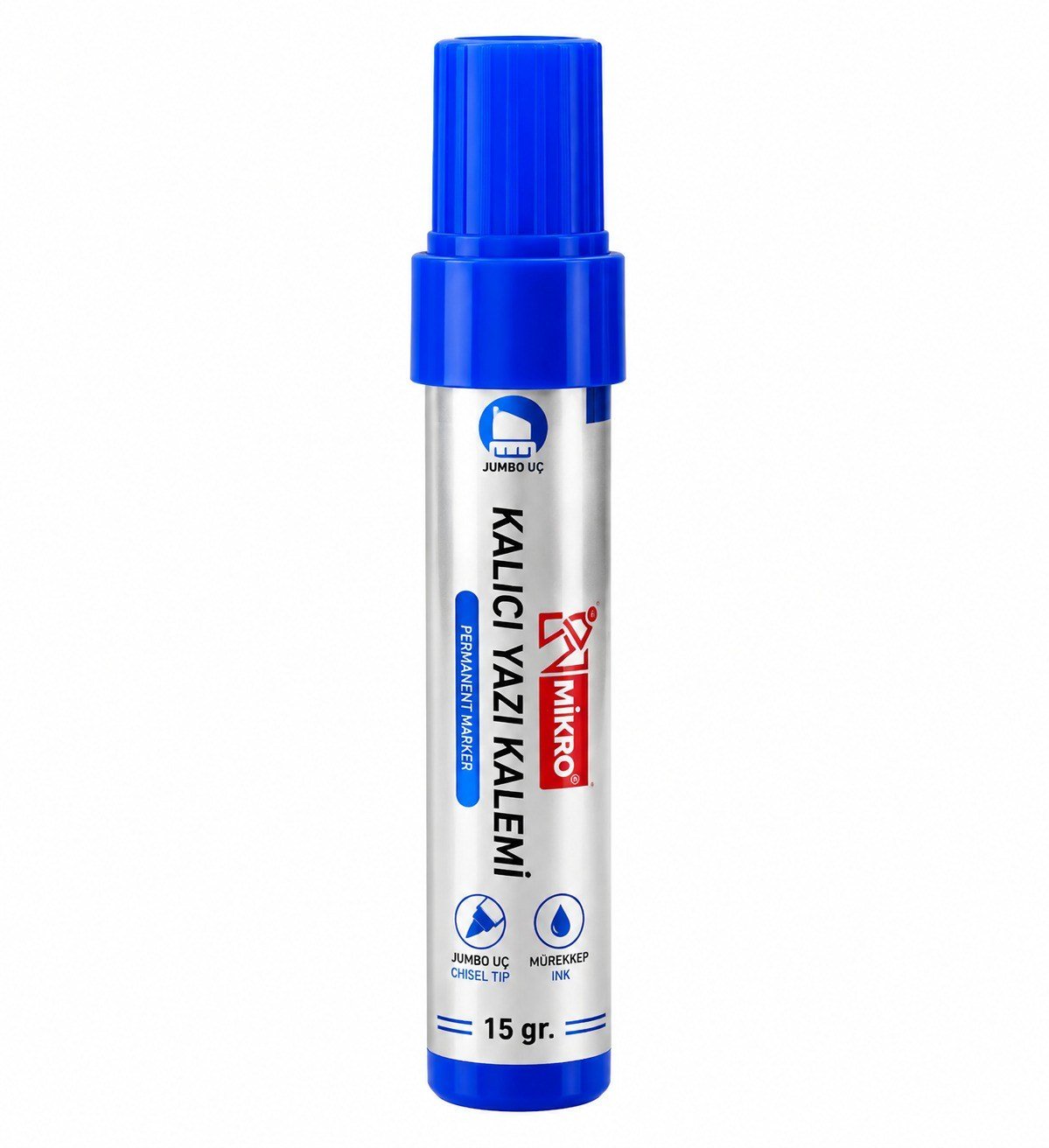 Mikro St. 15 Gr. Jumbo Marker Mavi 6010M