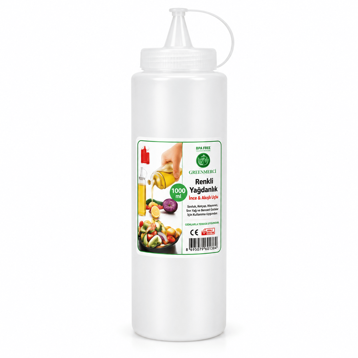 Yağlık Şeffaf 1000 ML OP-4