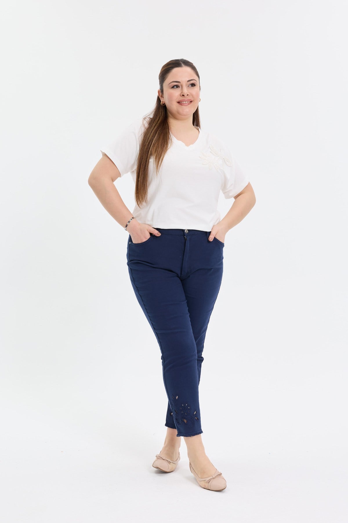 Nakışlı Pantolon