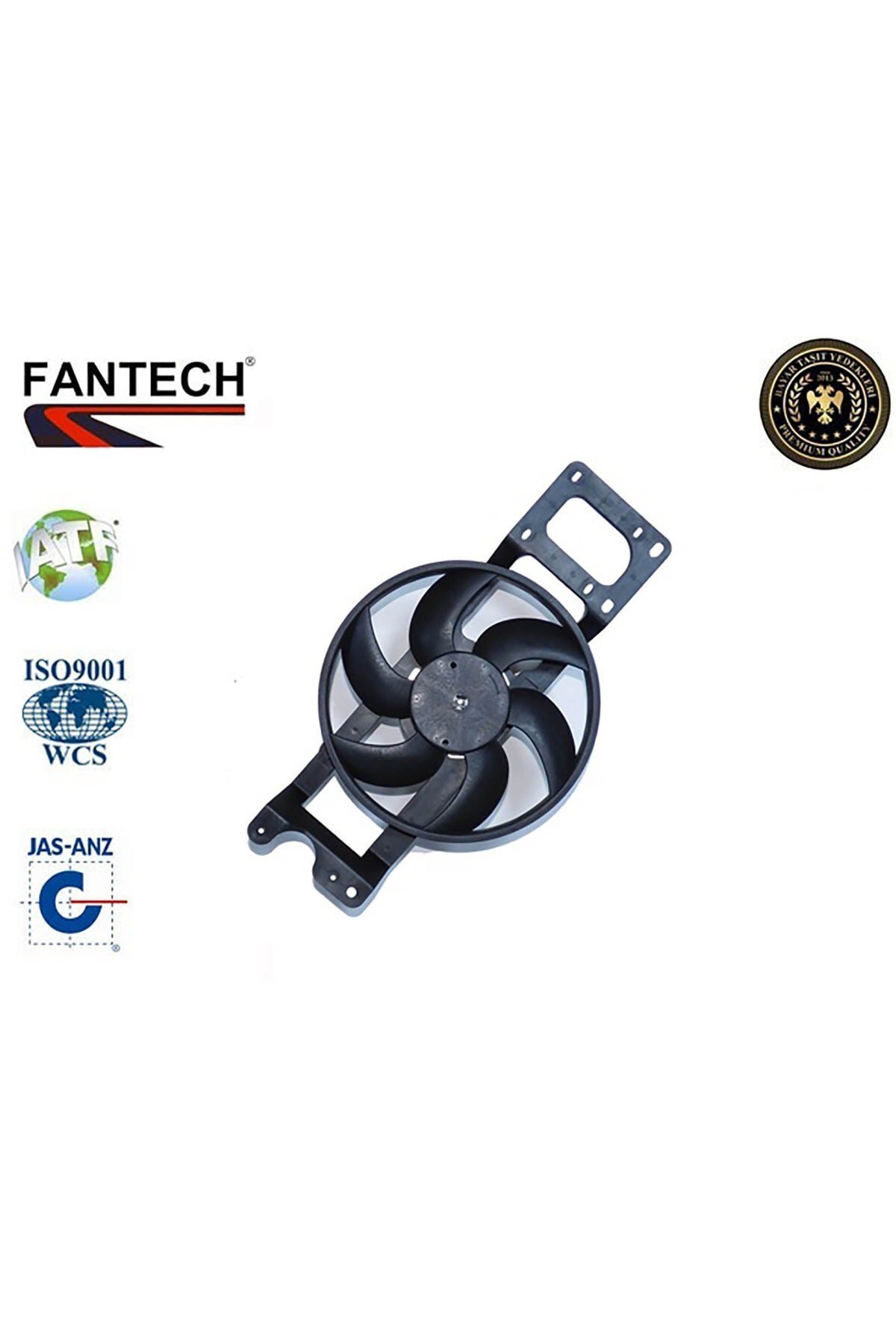 -FAN MOTORU R19 MEGANE CLIO DACIA LOGAN LS 2004-2012 OE:6001550770- Üretici Kodu:FANTECH-30215...
