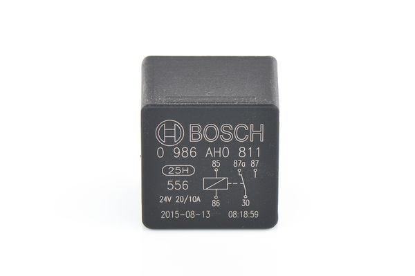 24V. 5 Pinli. Braketsiz Co Mini Röle Bosch 0986Ah0811
