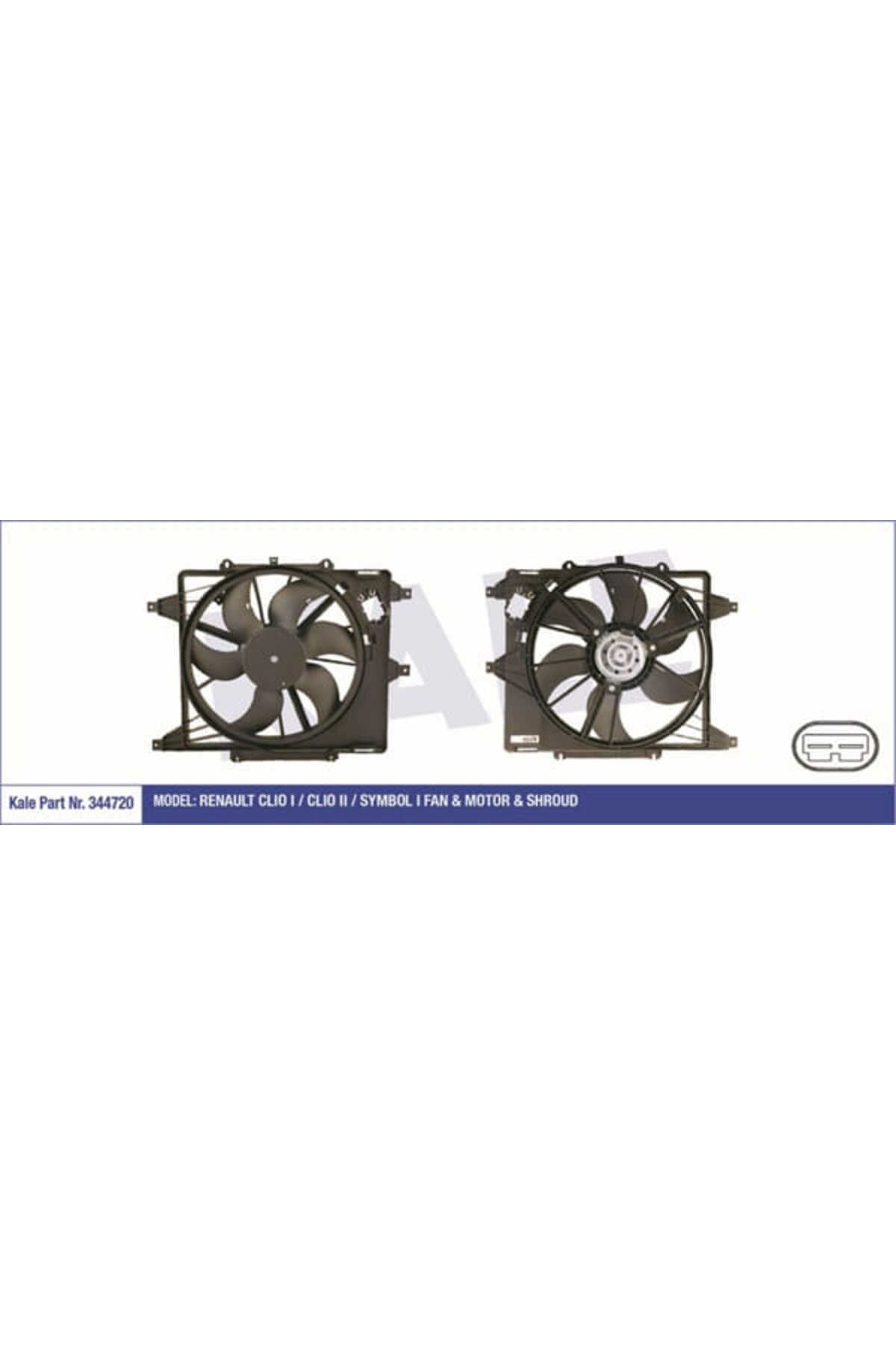 344720 FAN MOTORU CLIO II KANGOO MEGANE I 1.5 DCI 1.4 8V AC