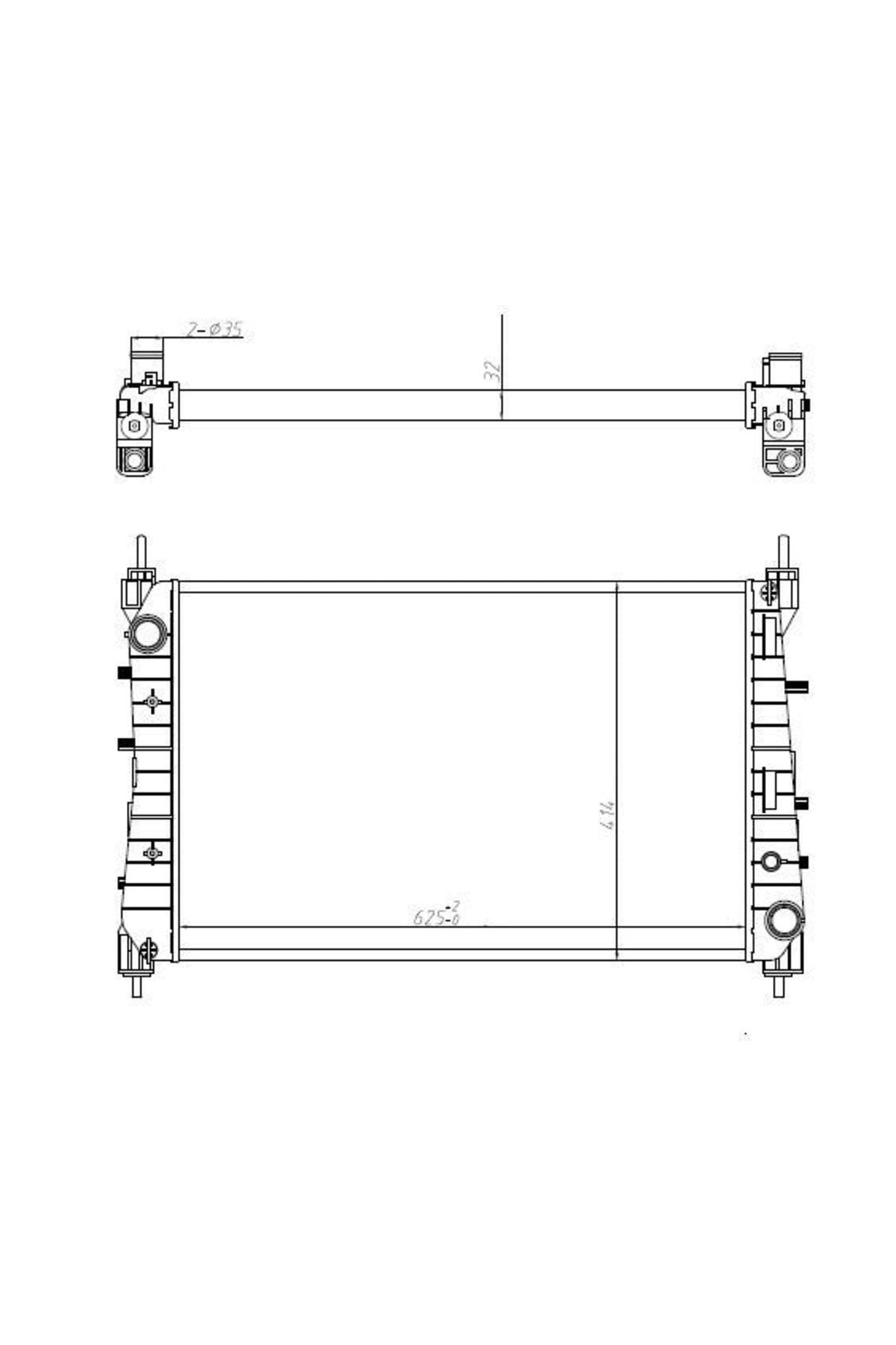 51785217 Su Radyatoru Mekanik - (fıat: Lınea Punto 1.3 Mjtd) 625×414×32