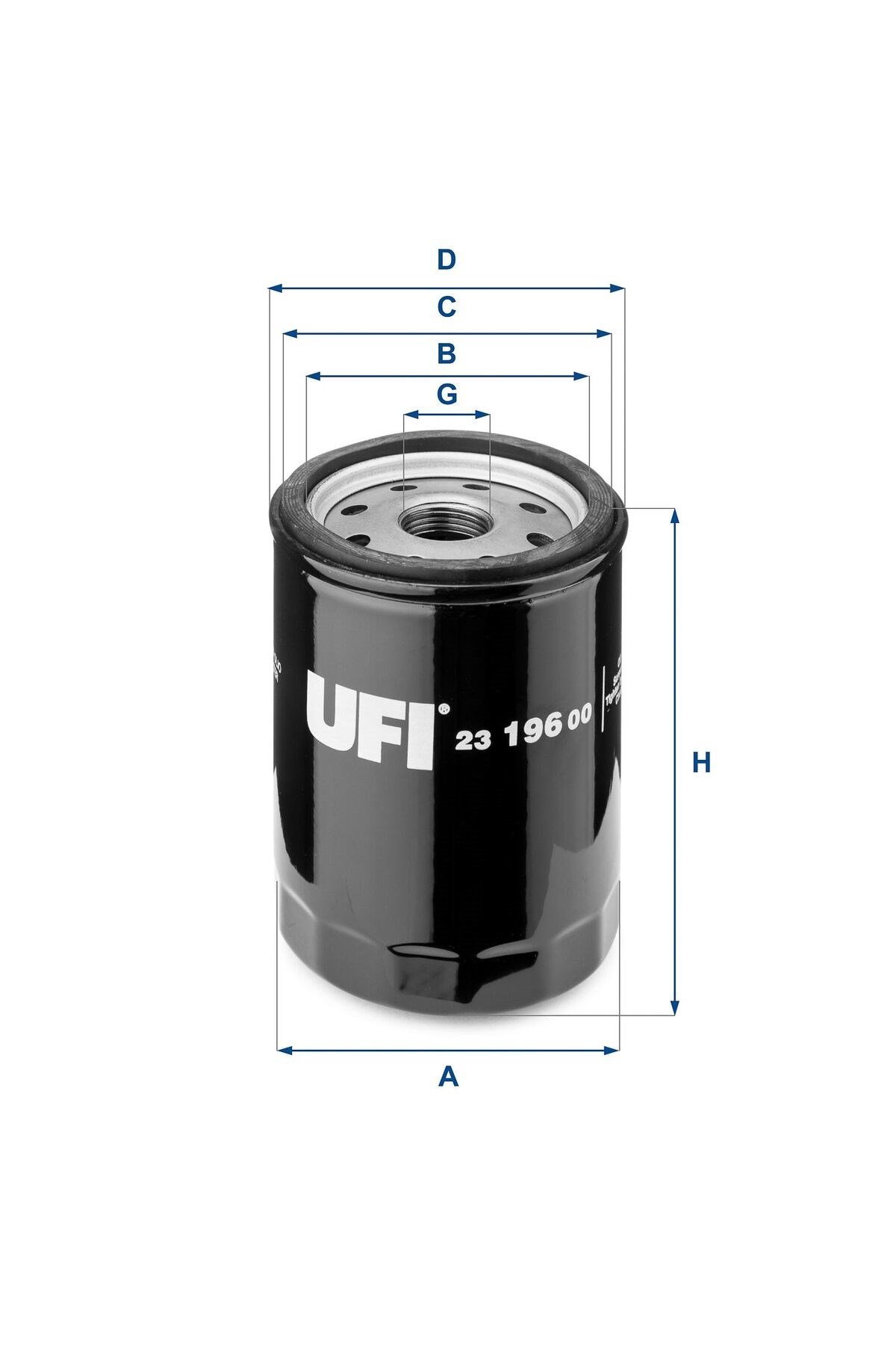 5984044 Yağ Filtresi Doblo Brava Bravo Fiorino Tempra Tipo Uno Slx Albea Palio Punto Marea Panda UFI