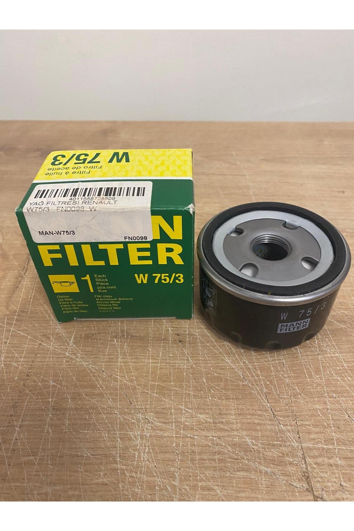 7700274177 Yağ Filtresi Clio I-II-III R9 R19 Kangoo 97> Megabe I-II Modus 05> Duster 10> Logan 04>