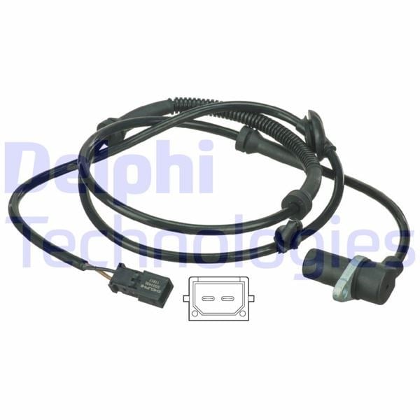 Abs Hız Sensörü Arka Audı A4. Rs4. S4 / Seat Exeo 06/04> Delphı Ss20406