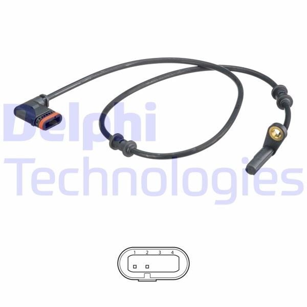 Abs Hız Sensörü Arka Mercedes Slk200-Slk280-Slk350-Slk55 Delphı Ss20550