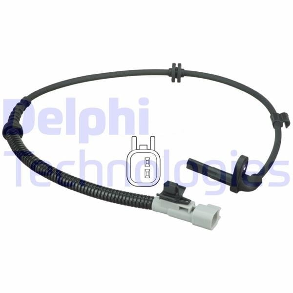 Abs Hız Sensörü Arka; Sol Chevrolet Aveo 1.4 03/11> Delphı Ss20361