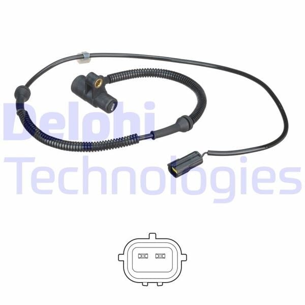 Abs Hız Sensörü Ön Kıa Rıo 09/2000 > 08/2002 Delphı Ss20519