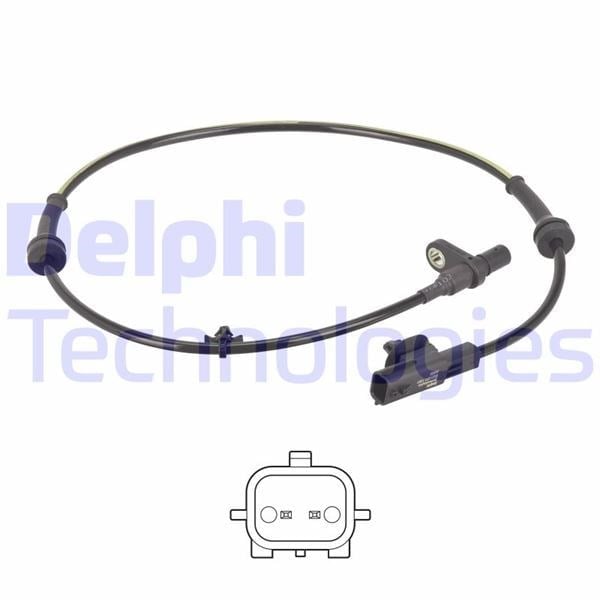 Abs Hız Sensörü Qashqaı 11/2013> Delphı Ss21257-12B1