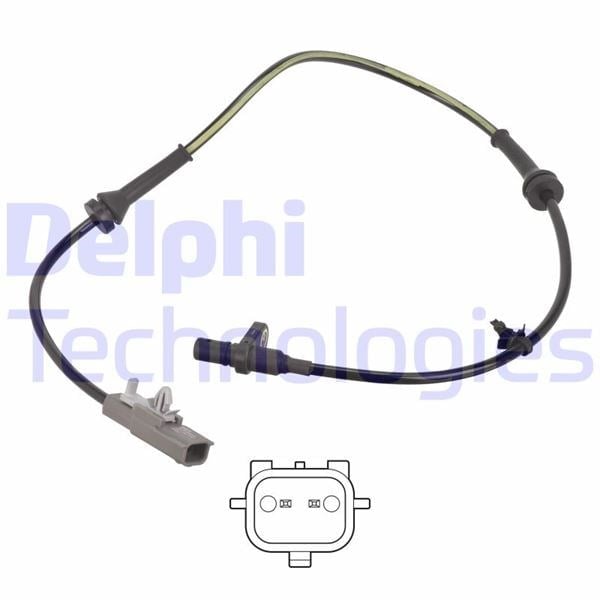 Abs Hız Sensörü Qashqaı 11/2013> Delphı Ss21256-12B1