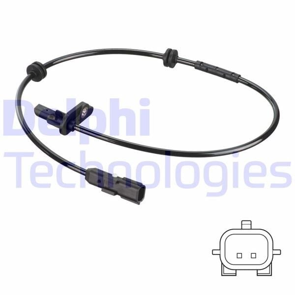 Abs Kablosu Arka Sağ Renault Clıo Iv 12> Captur 13> Zoe 12> Delphı Ss20747