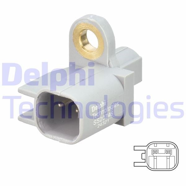 Abs Sensörü Arka Ford Cmax-Focus-Kuga-Connect 15> Delphı Ss20746
