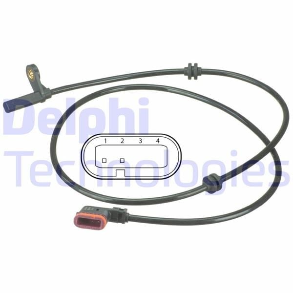 Abs Sensoru Arka Mercedes C-Class W204 S204 C204 07>14 Delphı Ss20498
