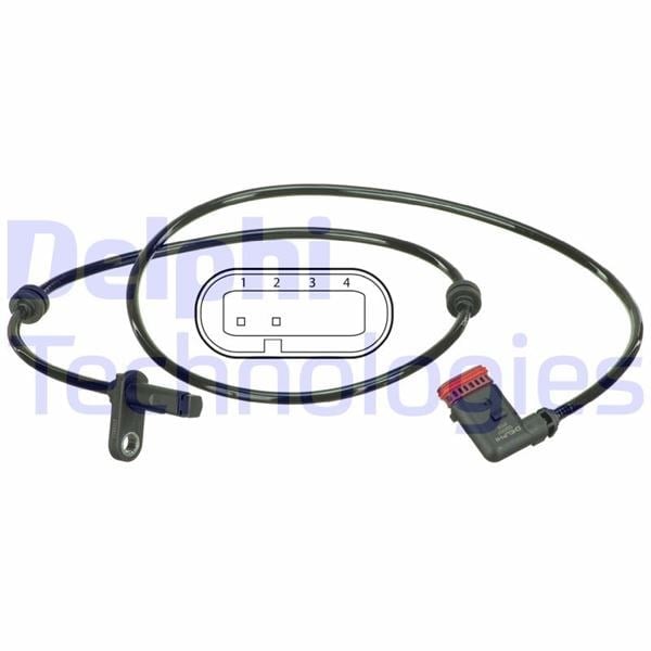 Abs Sensoru Arka Mercedes E-Class C207 A207 Delphı Ss20501