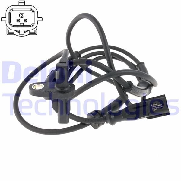 Abs Sensoru Arka Sag Mercedes Cıtan W415 12> . Renault Kangoo 08> Delphı Ss21258-12B1