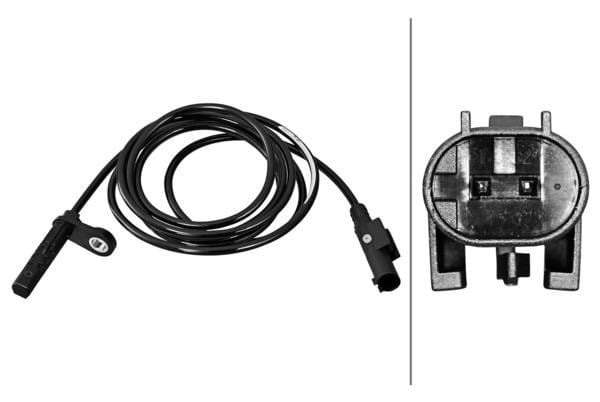 Abs Sensoru Arka Sol Mercedes Sprınter B906 . Vw Crafter 30-35-50 Hella 6Pu358217111