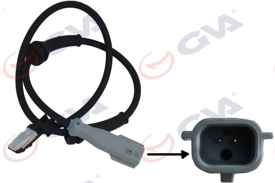Abs Sensoru Arka Sol Renault Kangoo Iı 08> Mercedes Cıtan W415 12> . Gva 5316112