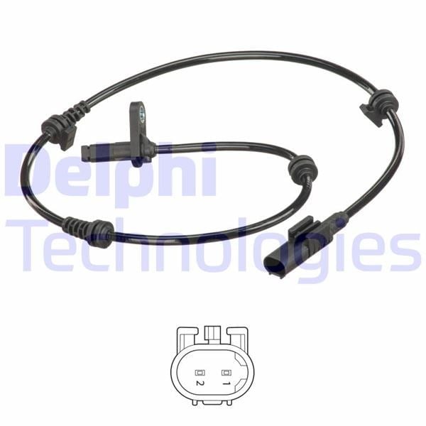 Abs Sensoru On 4-Matic Mercedes E-Class W211 S211 Delphı Ss20552