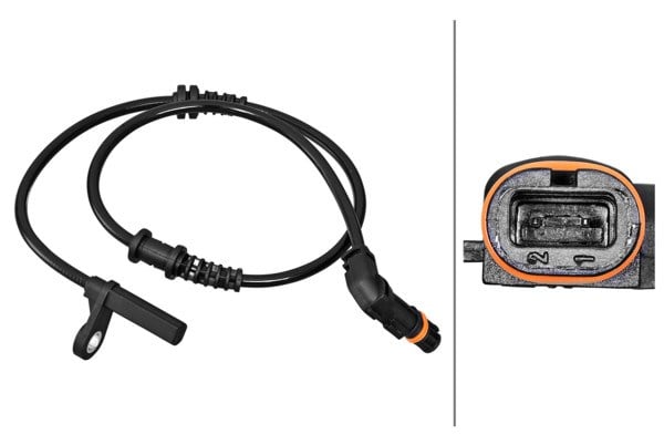Abs Sensoru On Mercedes Slk-Class R172 11> Hella 6Pu358217141