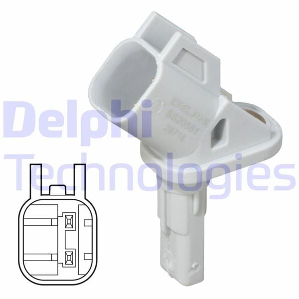 Abs Sensörü Ön Sağ Volvo S60-S80-V60-V70-Xc60-Xc70 10> Delphı Ss20581